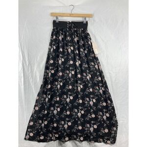 Adam Levine Women's Floral, Print Maxi Skirt Size Xs new
